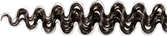 Type 3C hair pattern