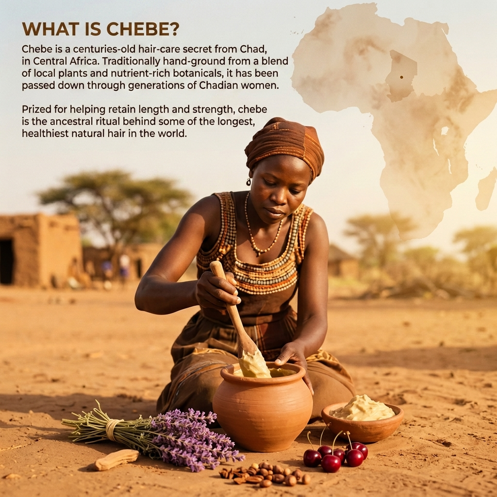 Chebe Hair Oil - Moisturize, Strengthen & Protect
