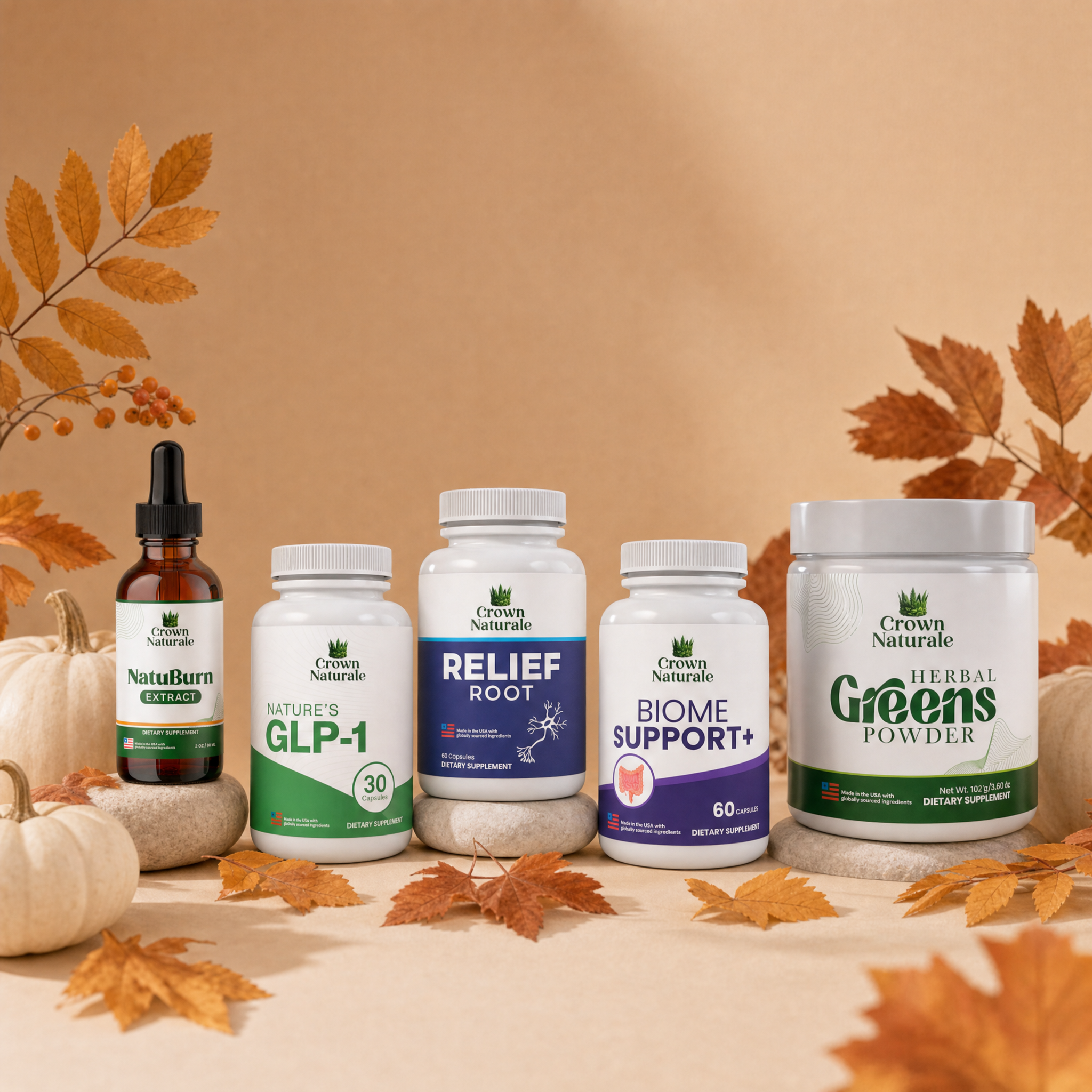 The Crown Naturale supplement range