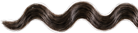 Type 2C hair pattern